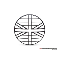 Grille de phare  7" aluminium cnc union jack grill design