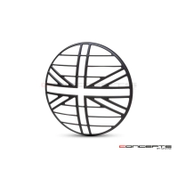 Grille de phare  7" aluminium cnc union jack grill design