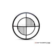 Grille de phare  7" aluminium cnc beemer grill design