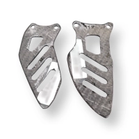 Paire de reposes pieds carbone suzuki gsxr 600-750 2006-2010 1000 05-06