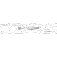 Film de protection anti-gravion eazi-guard® pour honda  cbr1000rr 2012-2016