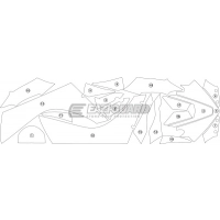 Film de protection anti-gravion eazi-guard® pour honda  cbr1000rr 2017