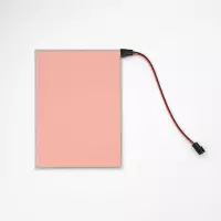 Panneau lumineux électroluminescent 15x20 cm pour numéro de course