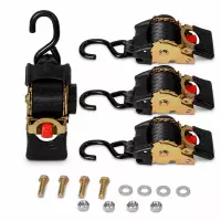 Sangles d’arrimage moto rétractables