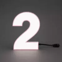 Chiffres lumineux électroluminescents 14 cm 0 à 9