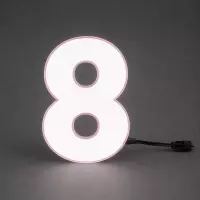 Chiffres lumineux électroluminescents 14 cm 0 à 9