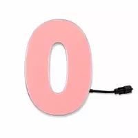 Chiffres lumineux électroluminescents 14 cm 0 à 9