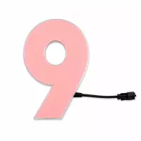 Chiffres lumineux électroluminescents 14 cm 0 à 9