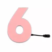 Chiffres lumineux électroluminescents 14 cm 0 à 9