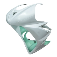 Carénage avant poly racing tfp triumph daytona 675 2013-