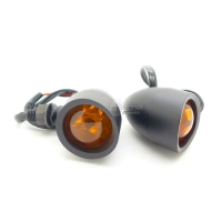 Paire de clignotants led aluminium forme oval