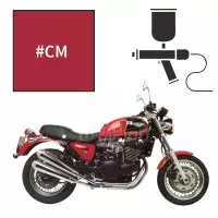 Peinture triumph tornado red 900 thunderbird sport 1998-1999