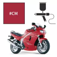 Peinture triumph tornado red 955 sprint st 1999-2003