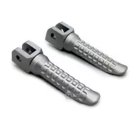 Paire de reposes pieds cours honda cbr, cbr rr, vfr, xl, ntv et kawasaki zx10r