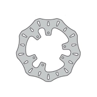 Disque de frein arrière type wave fe.d353v