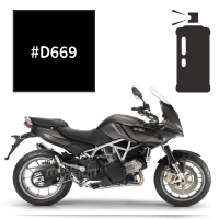 Peinture en spray aprilia competition black pearl 850 mana gt 2007-2014