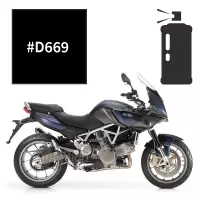 Peinture en spray aprilia competition black pearl 850 mana gt 2007-2014