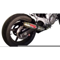 Pot gpr deeptone inox - homologué  - suzuki gladius 650 2008/14