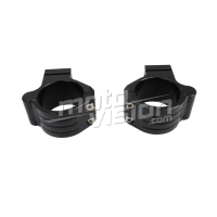 Paire de bracelet de demi guidons 55mm version endurance