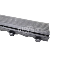 Bordure pour dalle de sol - fixation dessous