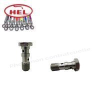 Vis de banjo double  3/8" unf hel performance