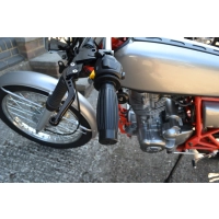Poignées café racer 12,3cm max inc 22mm
