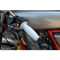 Poignées café racer 12,3cm max inc 22mm