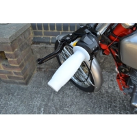 Poignées café racer 12,3cm max inc 22mm