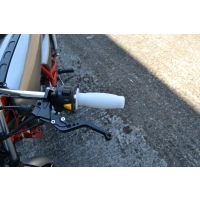 Poignées café racer 12,3cm max inc 22mm