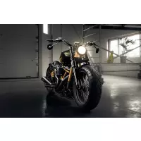 Ensemble d'arbres triples de 49 mm de large pour softail