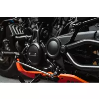 Ensemble de couvercles d'essieu de bras oscillant sportster s à partir de 2021