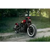 Indian scout 2015-later série "tomahawk" ensemble de couvre-fourches complets pour clignotants d'origine