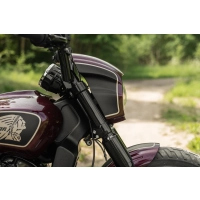 Carénage de phare de la série « tomahawk » d'indian scout à partir de 2015