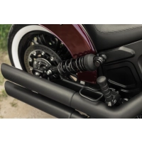 Cache-boulons d'amortisseur arrière indian scout à partir de 2015
