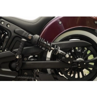 Cache-boulons d'amortisseur arrière indian scout à partir de 2015