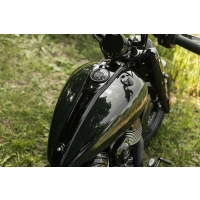 Bouchon de réservoir escamotable noir à montage encastré 2001-2025