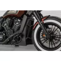 Cache radiateur série « apache » d'indian scout à partir de 2015