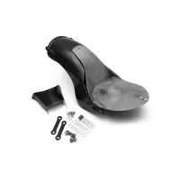 Garde-boue arrière m8 softail "rodstr" 2018-2025 deluxe/heritage/slim/low rider/sport glide pour pneus larges 180-200 avec entretoises métalliques