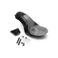 Garde-boue arrière m8 softail "rodstr" 2018-2025 deluxe/heritage/slim/low rider/sport glide pour pneus larges 180-200 avec entretoises métalliques