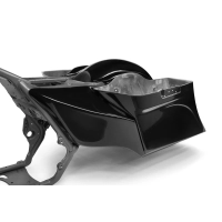 Sacoches allongées et kit de garde-boue touring 7" 2014-2023 avec couvercles et caches latéraux, taille universelle, tous les autres pays
