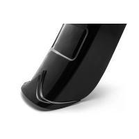 Garde-boue arrière extensible softail m8 7,5" slim flsl - street bob fxbb/s - softail standard fxst 2018-2025 avec pointe usa plaque encastrée