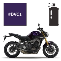 Peinture en spray yamaha very dark purplish metallic mt09 2013-2014