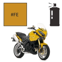 Peinture en spray triumph scorched yellow 1050 tiger 2007