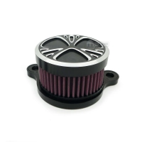 Filtre à air mv noir harley davidson sportster xl883 1200 (04-15)