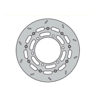 Disque de frein avant flottant type rond fe.flas493