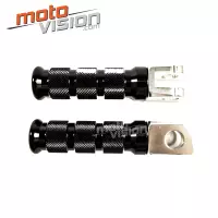 Paire de repose-pieds avant en aluminium anodisé suzuki