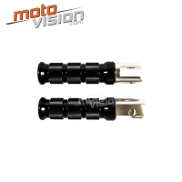 Paire de repose-pieds avant en aluminium anodisé honda