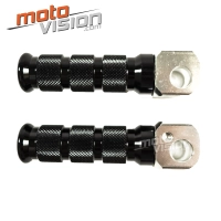 Paire de repose-pieds avant en aluminium anodisé suzuki