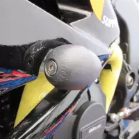 Kit de tampons de protection "piste" gb racing kawasaki zx10 r 2011-2015