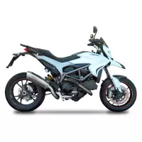 Echappement spark ducati 821 hypermotard hyperstrada 2013- modèle force / titane/ avec raccord spgdu1804r/1807r
